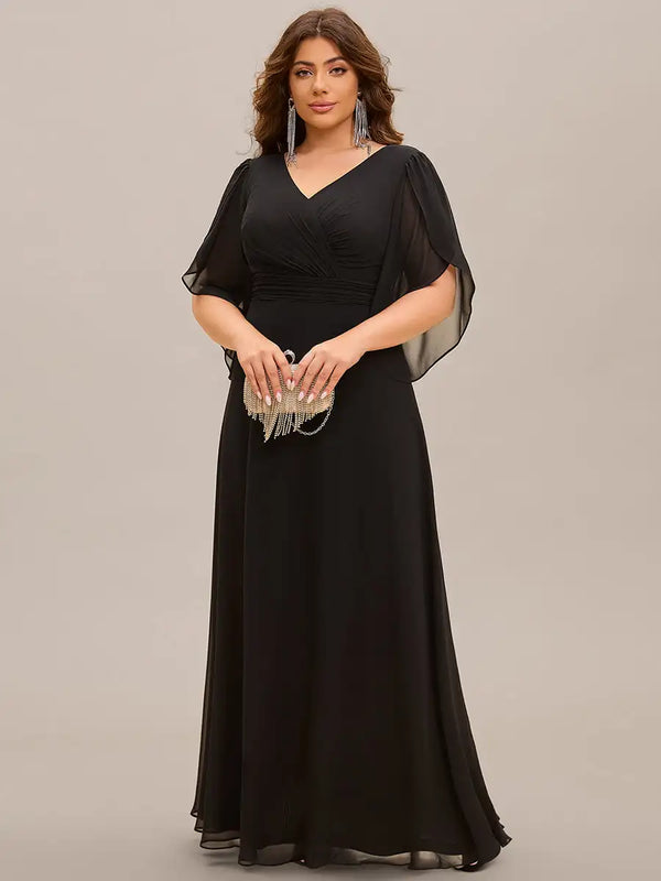 Robe de soirée grande taille chic et classique - LUNEA | Élégance intemporelle